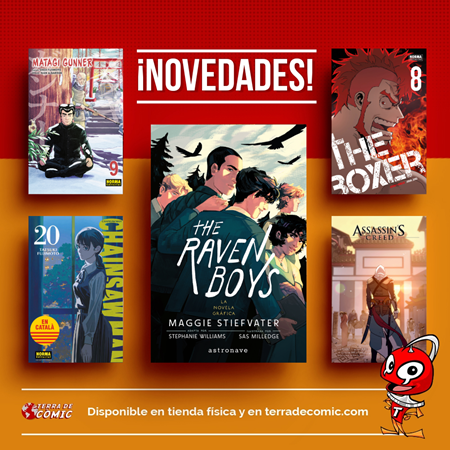 Recibido: novedades del viernes | Terra de Còmic - Tu tienda de cómics online especializada en cómics, manga y merchandising