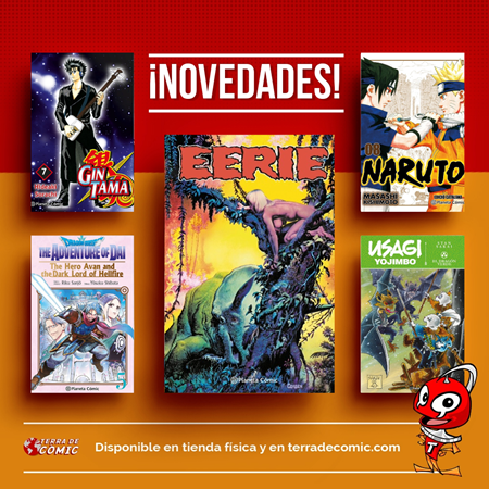 Recibido: novedades del miércoles | Terra de Còmic - Tu tienda de cómics online especializada en cómics, manga y merchandising