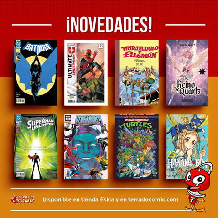 Recibido: novedades del jueves | Terra de Còmic - Tu tienda de cómics online especializada en cómics, manga y merchandising