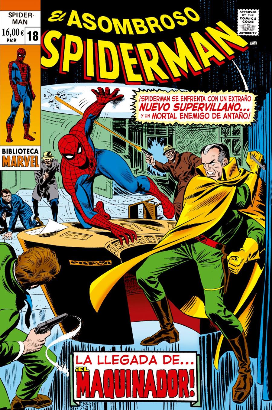 Biblioteca Marvel. El Asombroso Spiderman 18 | N0926-PAN39 | John Romita Sr, John Buscema, Stan Lee | Terra de Còmic - Tu tienda de cómics online especializada en cómics, manga y merchandising