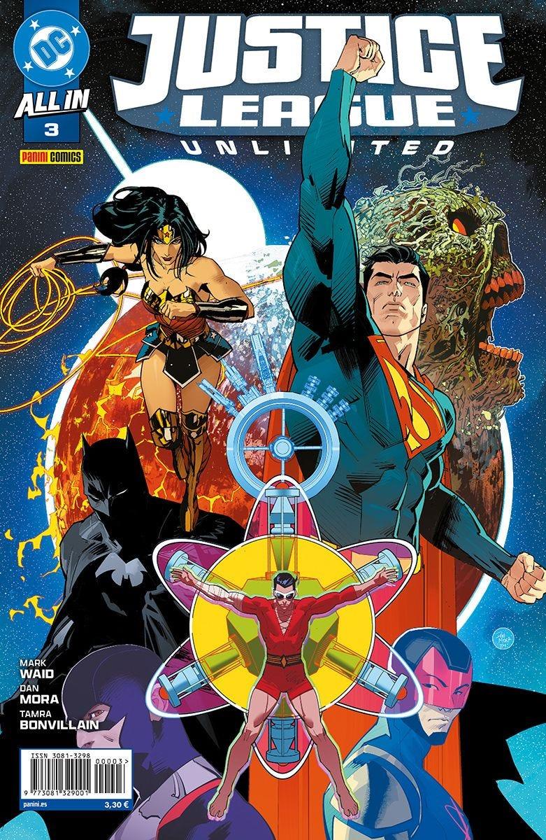 All In Justice League Unlimited 3 | N0725-PAN90 | Dan Mora, Mark Waid | Terra de Còmic - Tu tienda de cómics online especializada en cómics, manga y merchandising