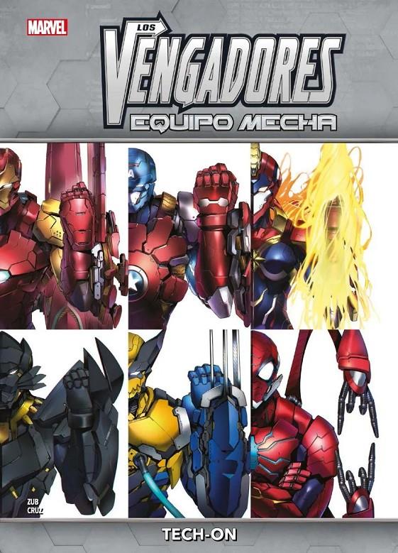 Los Vengadores. Equipo Mecha: Tech-On | N1123-PAN03 | Jim Zub, Jeffrey ?Chamba? Cruz | Terra de Còmic - Tu tienda de cómics online especializada en cómics, manga y merchandising