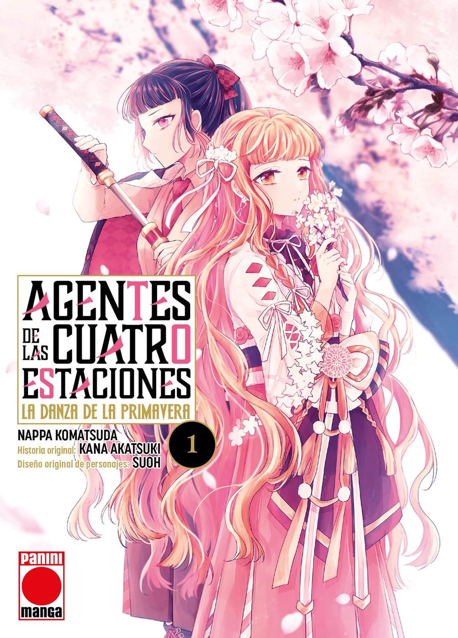 Agentes de las cuatro estaciones: La danza de la primavera 1 | N0426-PAN93 | Kana Akatsuki, Nappa Komatsuda, Suoh | Terra de Còmic - Tu tienda de cómics online especializada en cómics, manga y merchandising
