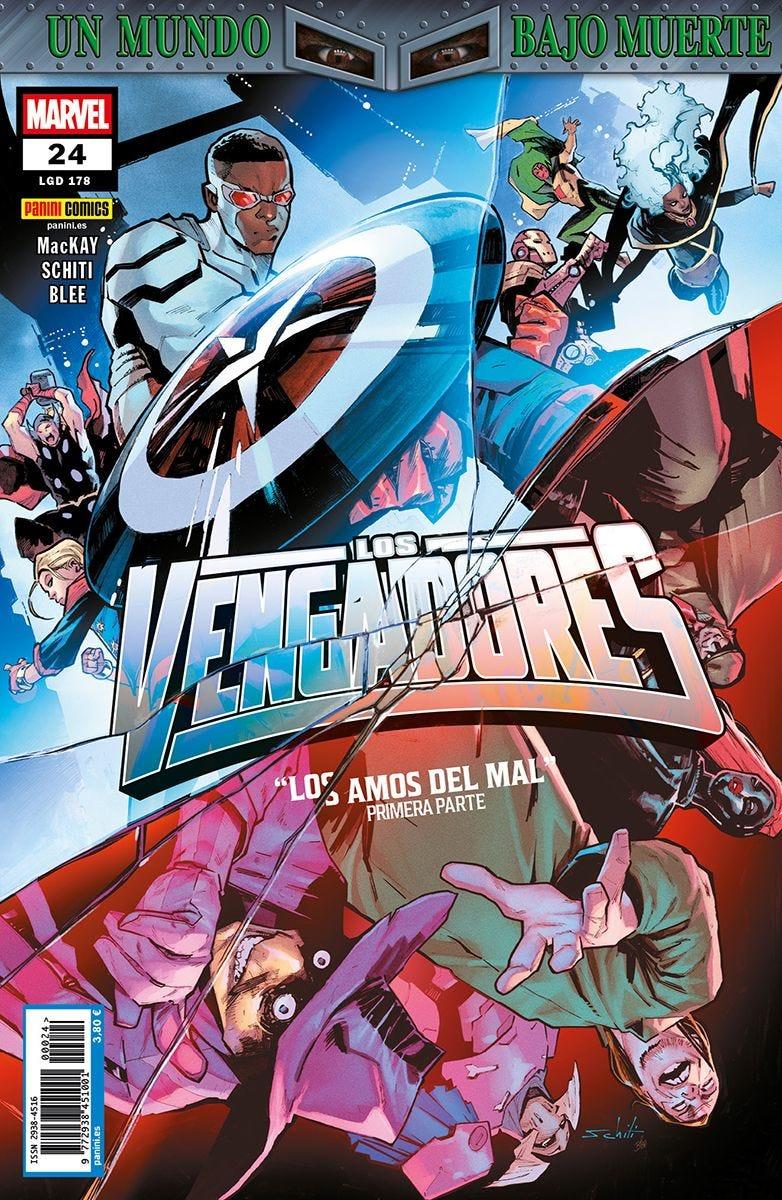 Los Vengadores 24 | N0825-PAN59 | Jed Mackay, Valerio Schiti | Terra de Còmic - Tu tienda de cómics online especializada en cómics, manga y merchandising
