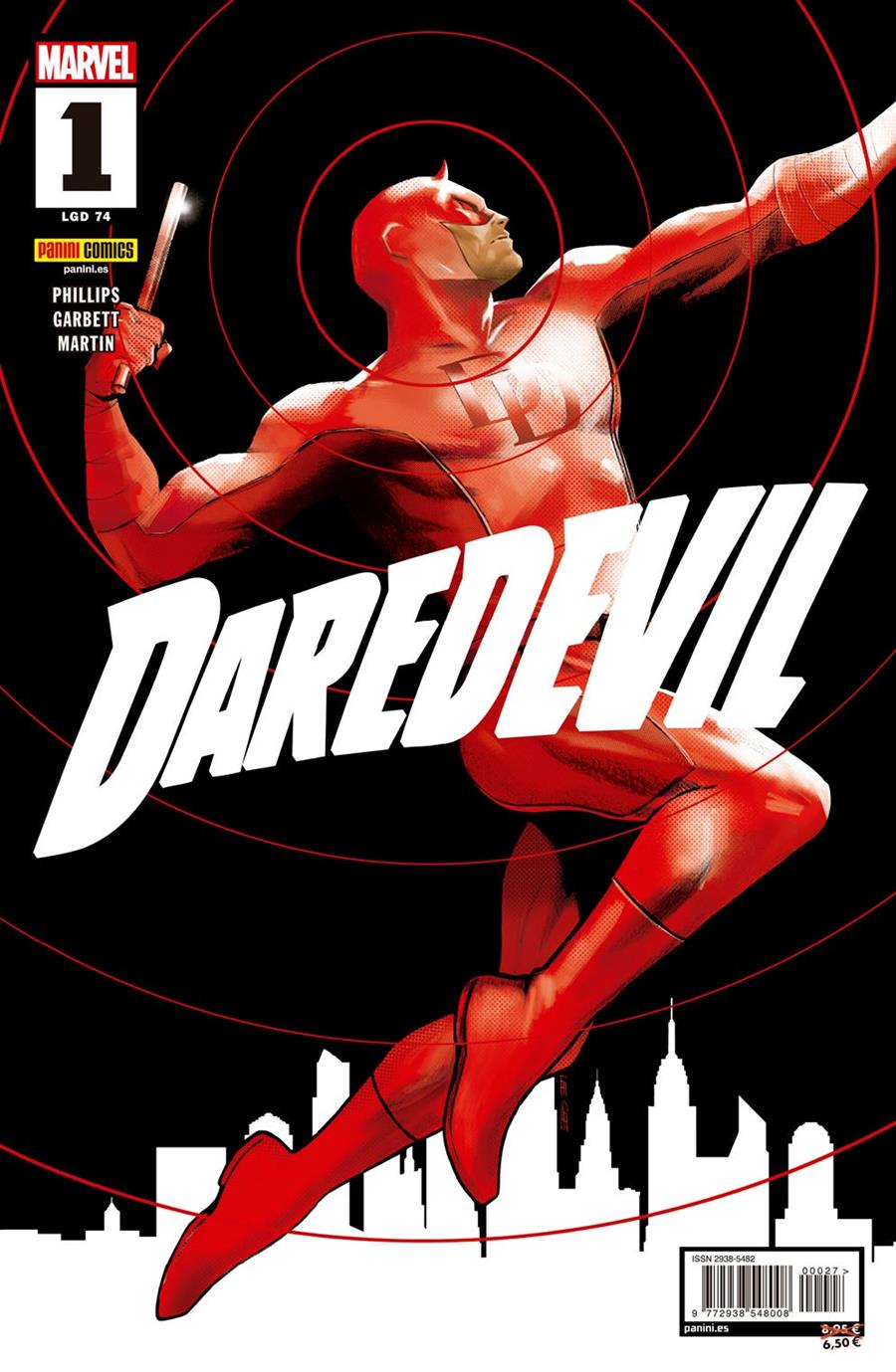 Daredevil 1 | N0926-PAN21 | Lee Garbett, Stephanie Phillips | Terra de Còmic - Tu tienda de cómics online especializada en cómics, manga y merchandising