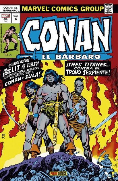 Marvel Omnibus. Conan el Bárbaro: La Etapa Marvel Original 4 | N0521-PAN35 | Roy Thomas, John Buscema | Terra de Còmic - Tu tienda de cómics online especializada en cómics, manga y merchandising