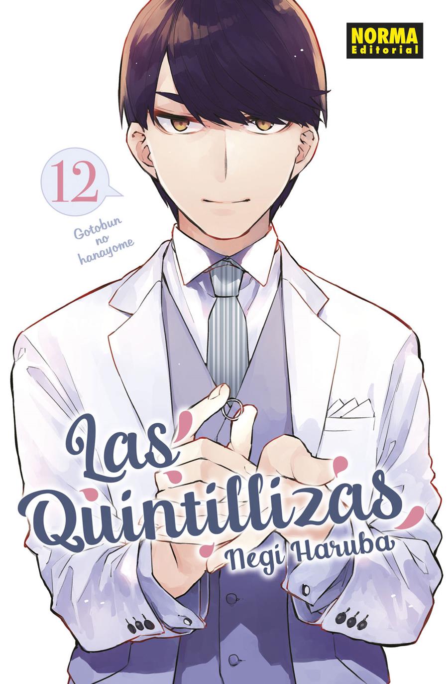 Las quintillizas 12 | N0422-NOR11 | Negi Haruba | Terra de Còmic - Tu tienda de cómics online especializada en cómics, manga y merchandising