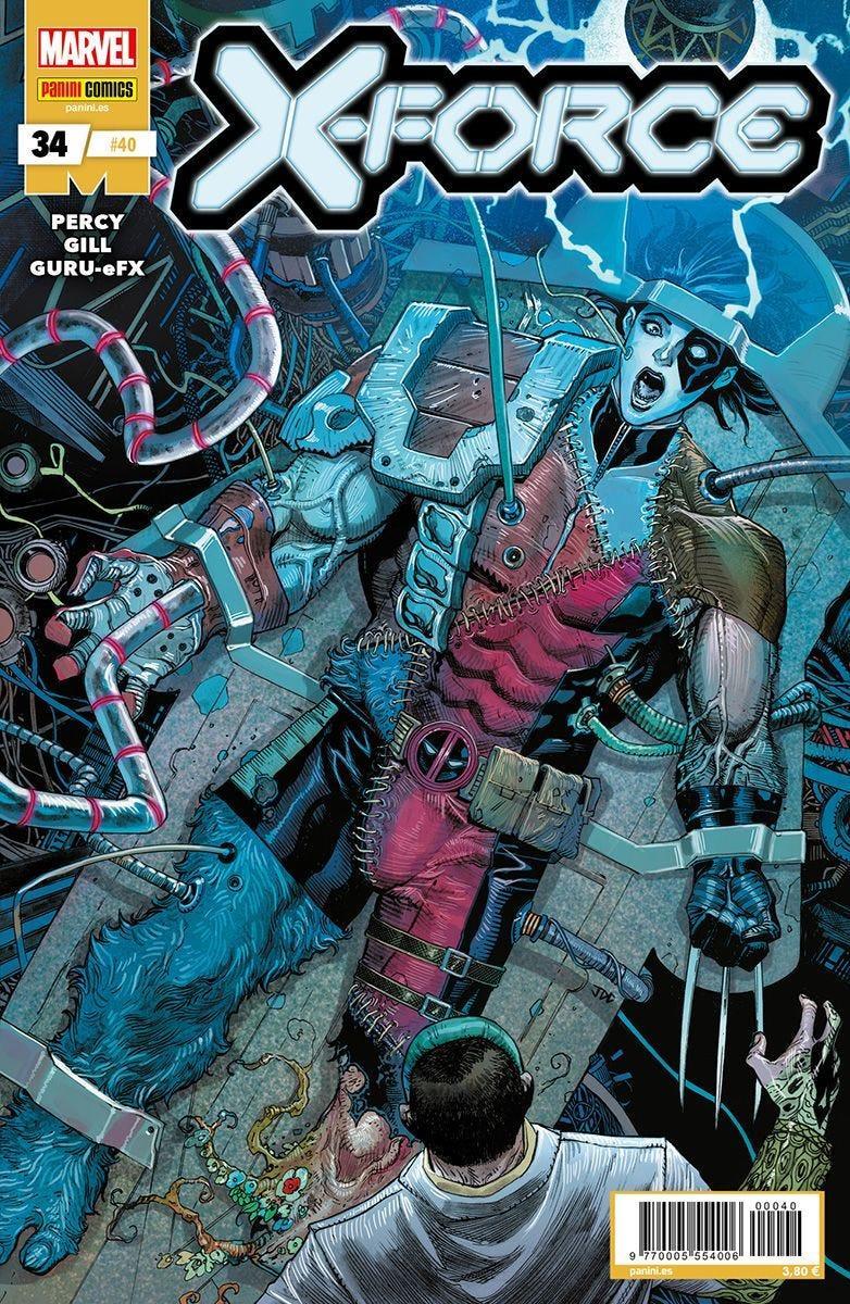 X-Force 34 | N0723-PAN65 | Robert Gill, Benjamin Percy | Terra de Còmic - Tu tienda de cómics online especializada en cómics, manga y merchandising