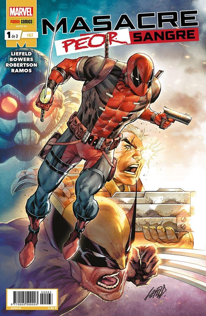 Masacre: Peor sangre 1 de 3 | N0524-PAN51 | Rob Liefeld, Chad Bowers | Terra de Còmic - Tu tienda de cómics online especializada en cómics, manga y merchandising