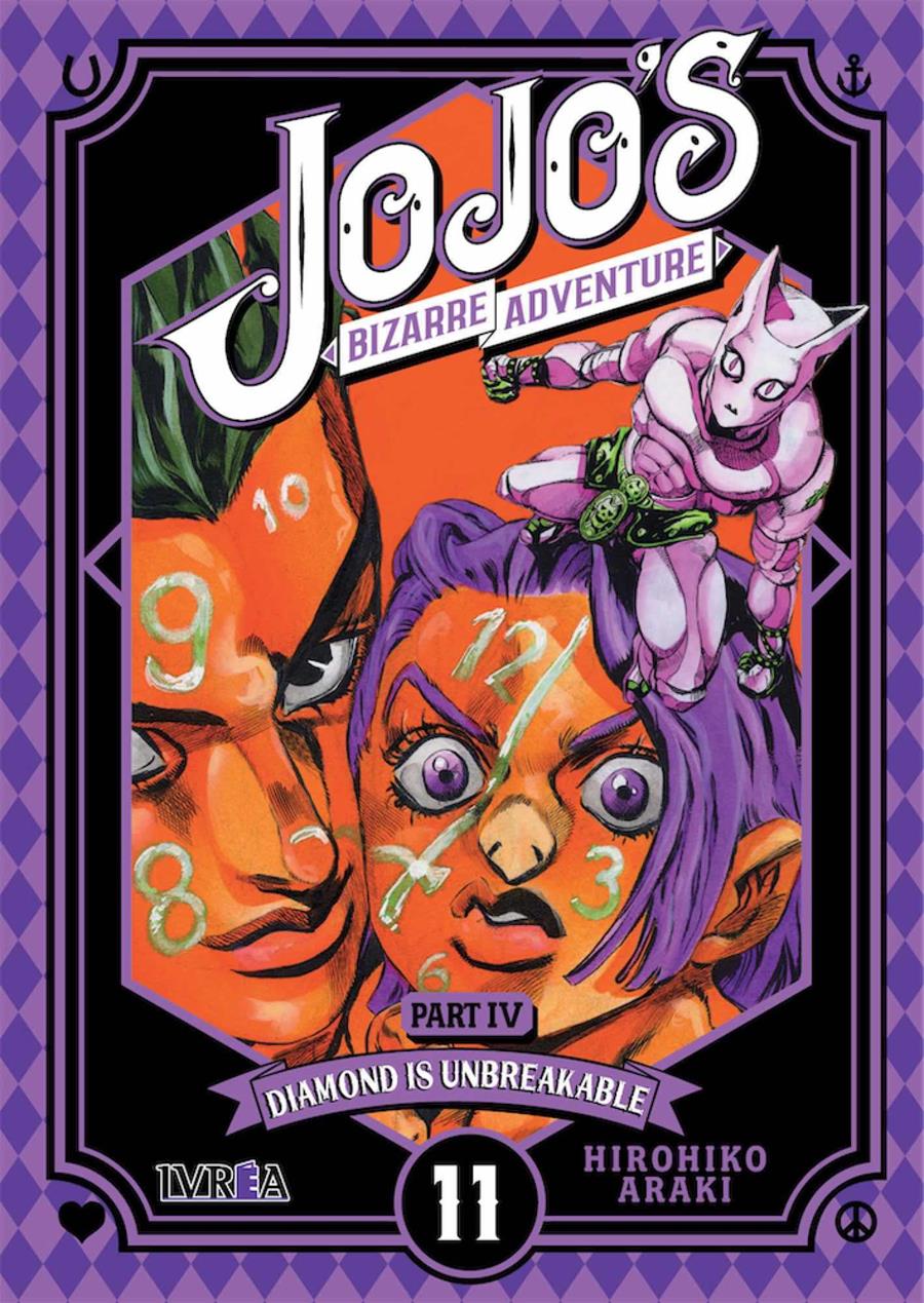 JoJo's Bizarre Adventure Parte 4: Diamond is Unbreakable 11 | N0919-IVR04 | Hirkohiko Araki | Terra de Còmic - Tu tienda de cómics online especializada en cómics, manga y merchandising