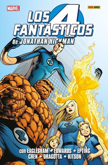 Los 4 Fantásticos de Jonathan Hickman 1 (Marvel Omnibus) | N1026-PAN86 | Sean Chen, Steve Epting, Adi Granov, Barry Kitson, Jonathan Hickman, Neil Edwards, Dale Eaglesham | Terra de Còmic - Tu tienda de cómics online especializada en cómics, manga y merchandising