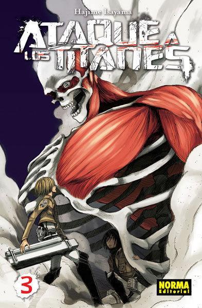 Ataque a los titanes 3   | N0113-NOR14 | Hajime Isayama | Terra de Còmic - Tu tienda de cómics online especializada en cómics, manga y merchandising
