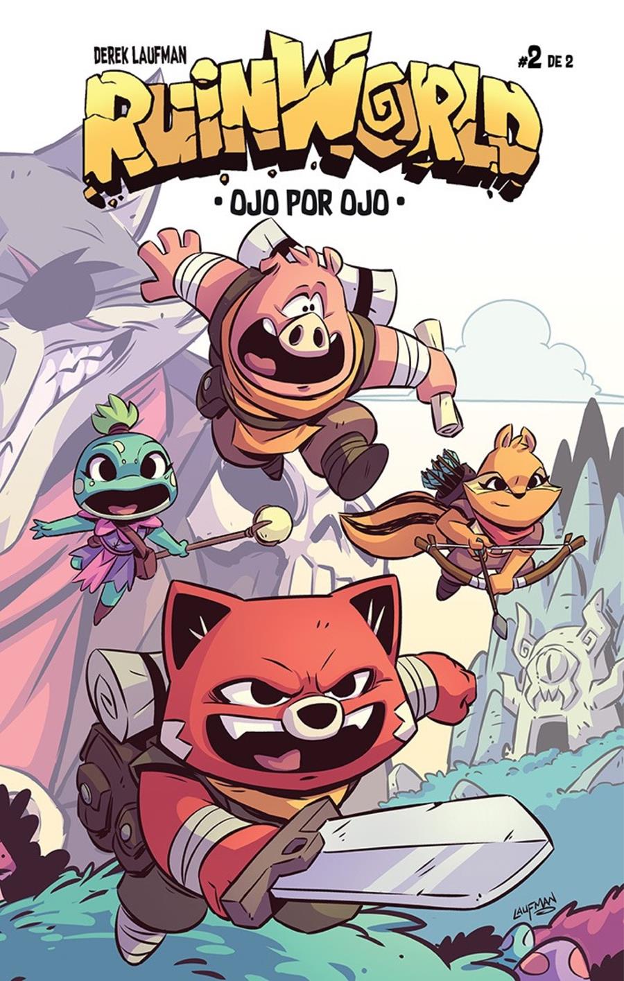 Ruinworld. Ojo por Ojo 02 (de 02) | N0422-OTED12 | Derek Laufman | Terra de Còmic - Tu tienda de cómics online especializada en cómics, manga y merchandising