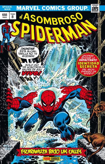 Marvel Gold. El Asombroso Spiderman 8. Escaramuza bajo las calles | N0517-PAN39 | Len Wein, Ross Andru y otros | Terra de Còmic - Tu tienda de cómics online especializada en cómics, manga y merchandising
