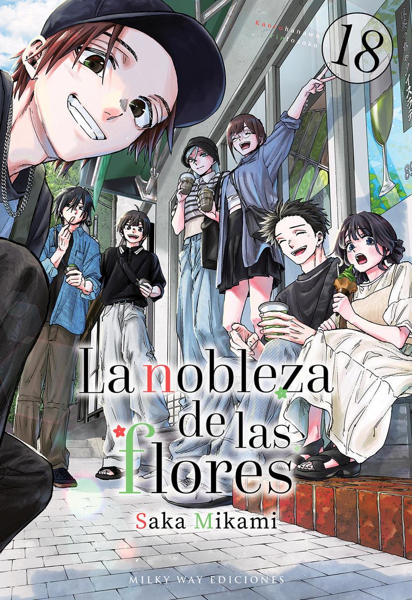 La nobleza de las flores, Vol. 18 | N0826-MILK11 | Saka Mikami | Terra de Còmic - Tu tienda de cómics online especializada en cómics, manga y merchandising