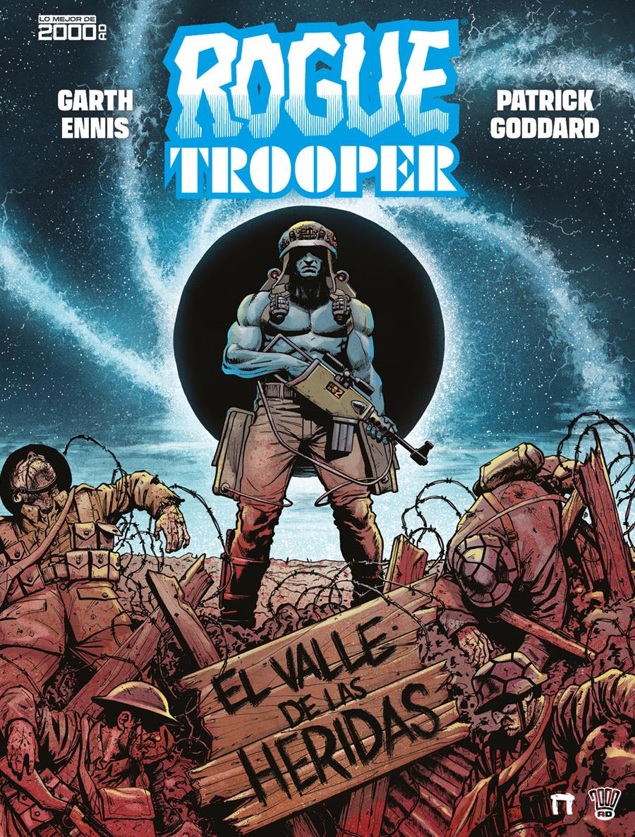 Rogue Trooper. El valle de las heridas | N0525-DOL01 | Garth Ennis, Patrick Goddard | Terra de Còmic - Tu tienda de cómics online especializada en cómics, manga y merchandising