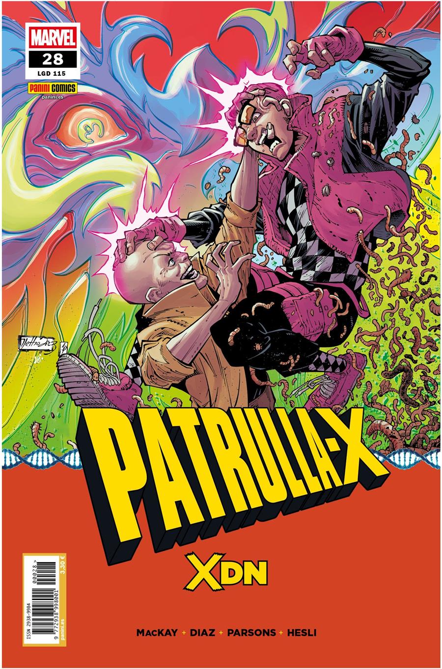 Patrulla-X 28 | N1226-PAN58 | Jed MacKay, Netho Díaz | Terra de Còmic - Tu tienda de cómics online especializada en cómics, manga y merchandising