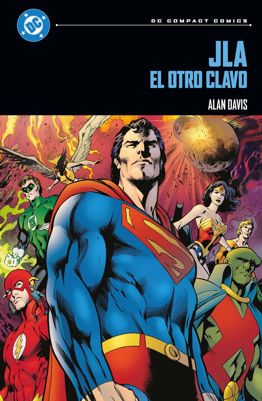 DC Compact. JLA: Otro clavo | N0226-PAN23 | Mark Farmer, Alan Davis | Terra de Còmic - Tu tienda de cómics online especializada en cómics, manga y merchandising