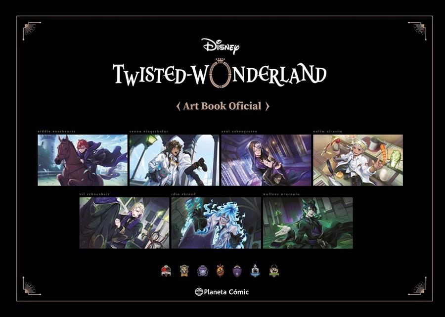Twisted Wonderland Art Book | N0326-PLA24 | Varios Autores | Terra de Còmic - Tu tienda de cómics online especializada en cómics, manga y merchandising