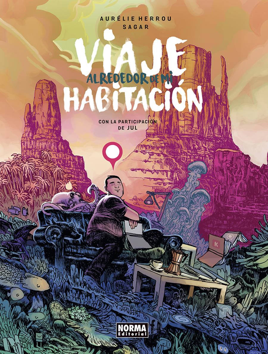 Viaje alrededor de mi habitación | N0425-NOR10 | AURÉLIE HERROU / SAGAR | Terra de Còmic - Tu tienda de cómics online especializada en cómics, manga y merchandising