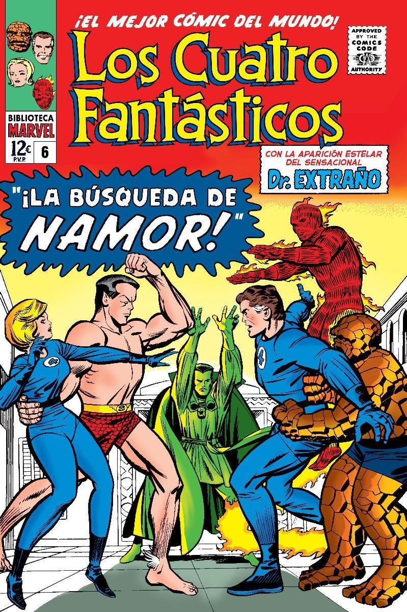 Biblioteca Marvel 19. Los 4 Fantásticos 6. 1964 | N0623-PAN47 | Jack Kirby, Stan Lee | Terra de Còmic - Tu tienda de cómics online especializada en cómics, manga y merchandising