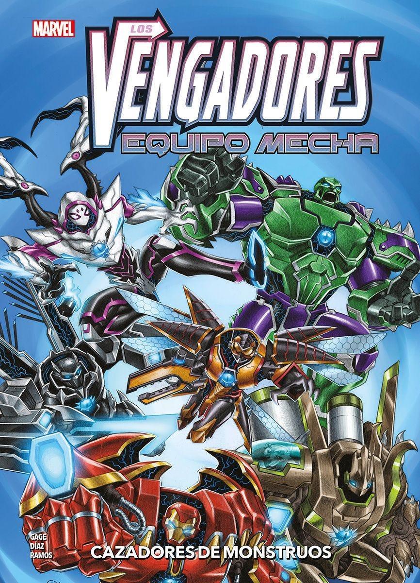Los Vengadores Equipo Mecha: Cazadores de monstruos | N0723-PAN07 | Paco Díaz, Christos N. Gage | Terra de Còmic - Tu tienda de cómics online especializada en cómics, manga y merchandising