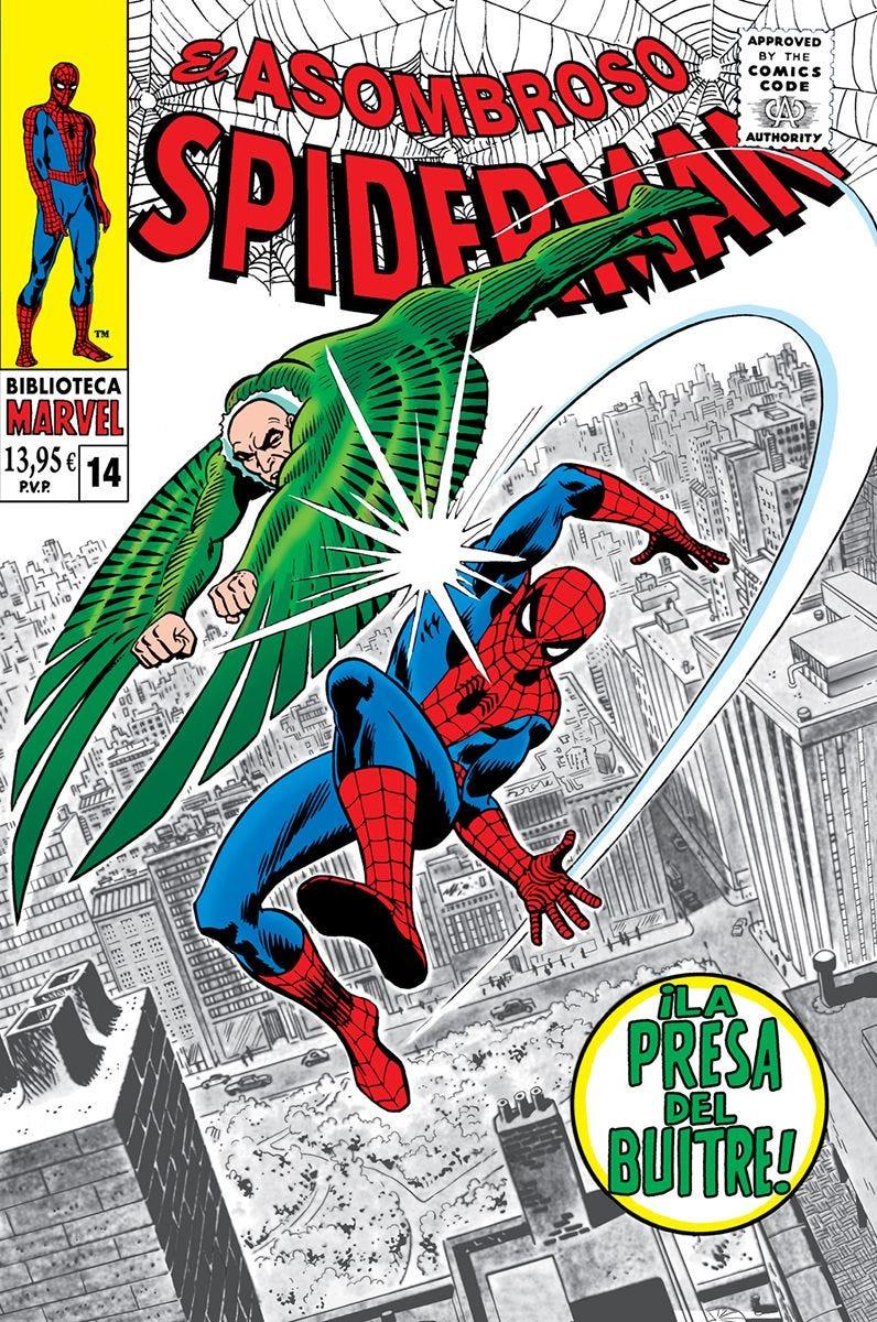 Biblioteca Marvel 102. El Asombroso Spiderman 14, 1968 | N1025-PAN32 | John Romita Sr, Stan Lee, Don Heck | Terra de Còmic - Tu tienda de cómics online especializada en cómics, manga y merchandising