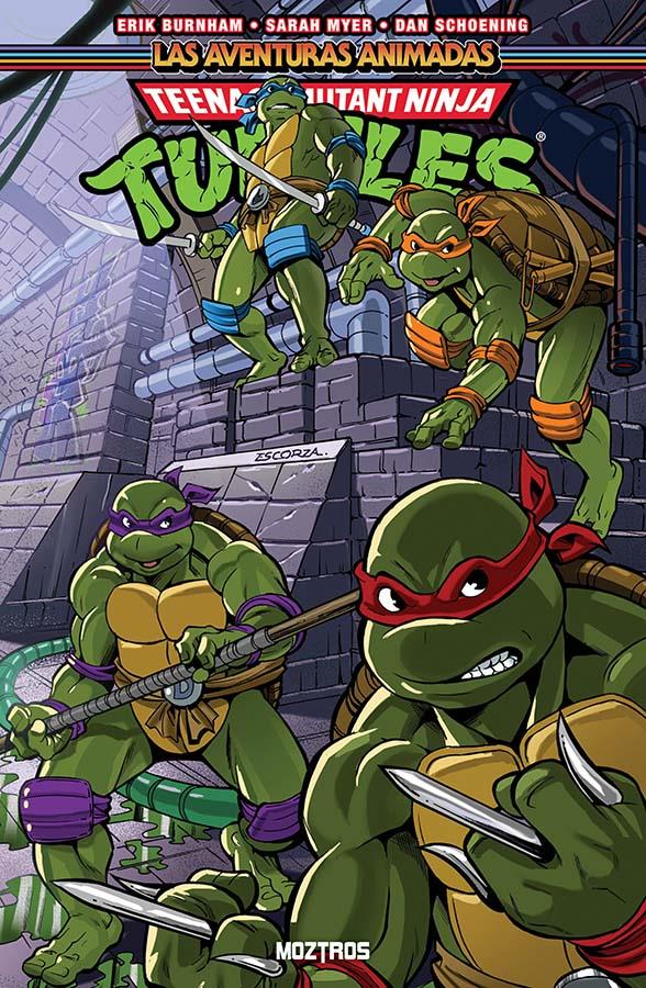 Teenage Mutant Ninja Turtles – Las Aventuras Animadas – Vol. 3 | N0526-OTED12 | Dan Schoening, Erik Burnham, Sarah Myer | Terra de Còmic - Tu tienda de cómics online especializada en cómics, manga y merchandising