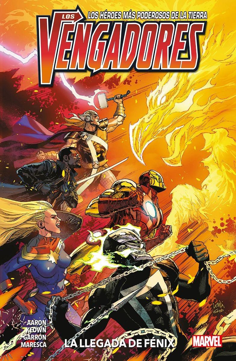 Marvel Premiere. Los Vengadores 8. La llegada de Fénix | N1023-PAN44 | Luca Maresca, Javier Garrón, Jason Aaron, Dale Keown | Terra de Còmic - Tu tienda de cómics online especializada en cómics, manga y merchandising