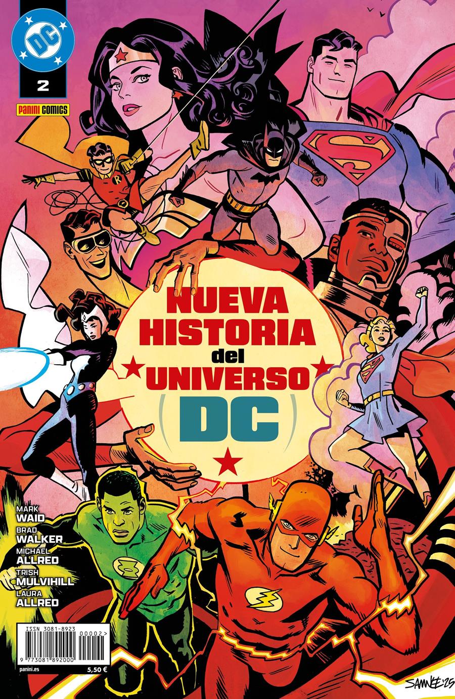 Nueva Historia del Universo DC 2 | N0226-PAN79 | Brad Walker, Michael Allred, Mark Waid | Terra de Còmic - Tu tienda de cómics online especializada en cómics, manga y merchandising