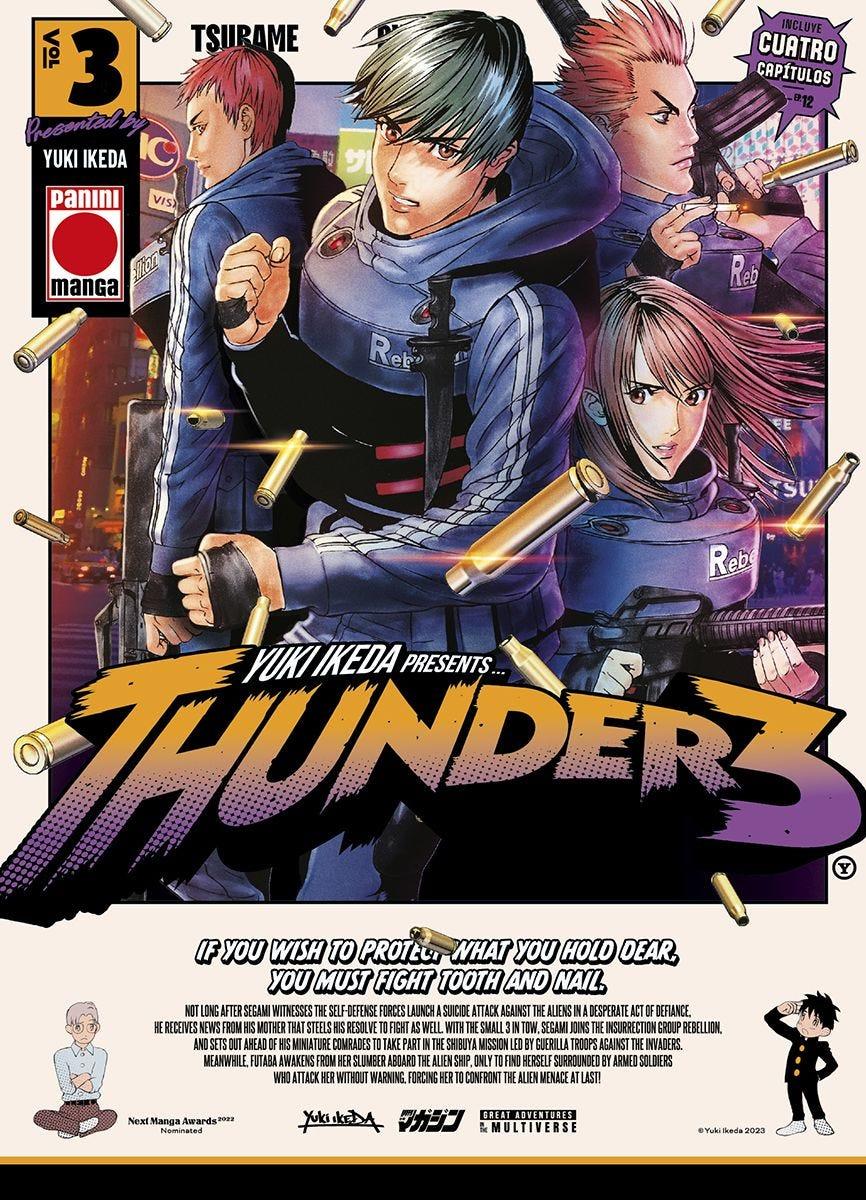 Thunder 3 núm. 3 | N0325-PAN02 | Yuki Ikeda | Terra de Còmic - Tu tienda de cómics online especializada en cómics, manga y merchandising