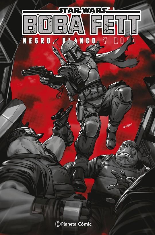 Star Wars Boba Fett: Blanco, negro y rojo | N1126-PLA26 | Varios Autores | Terra de Còmic - Tu tienda de cómics online especializada en cómics, manga y merchandising