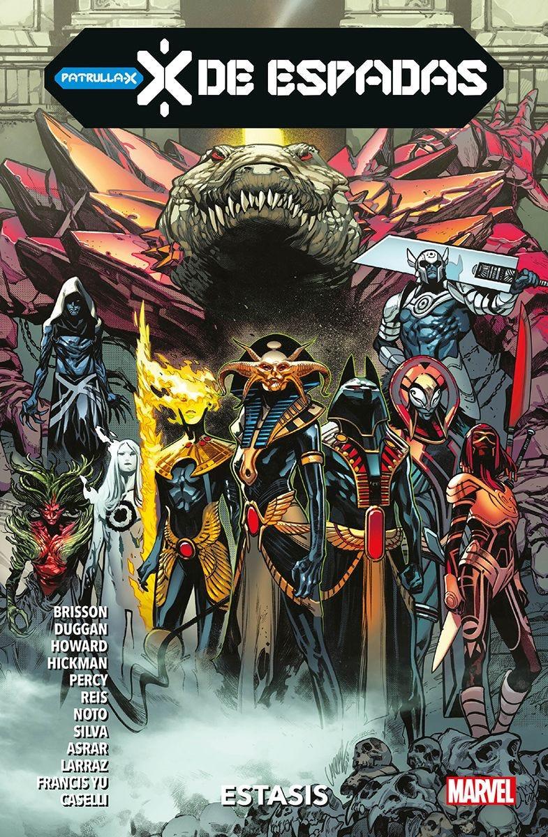 Marvel Premiere. X de Espadas 2. Estasis | N0324-PAN29 | Phil Noto, Rod Reis, Jonathan Hickman, Mahmud Asrar, Pepe Larraz, Ed Brisson, R. B. Silva, Leinil Yu, Gerry Duggan, Stefano Caselli, Benjamin Percy, Tini Howard | Terra de Còmic - Tu tienda de cómics online especializada en cómics, manga y merchandising