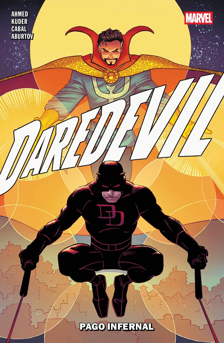 Marvel Premiere. Daredevil de Saladin Ahmed 2 | N0926-PAN65 | D.G. Chichester, Elsa Sjunneson, Jan Bazaldua, Juan Cabal, Tommaso Bianchi, Ken Lashley, Aaron Kuder, Erica Schultz, Ann Nocenti, Eric Koda, Saladin Ahmed, Stefano Raffaele | Terra de Còmic - Tu tienda de cómics online especializada en cómics, manga y merchandising