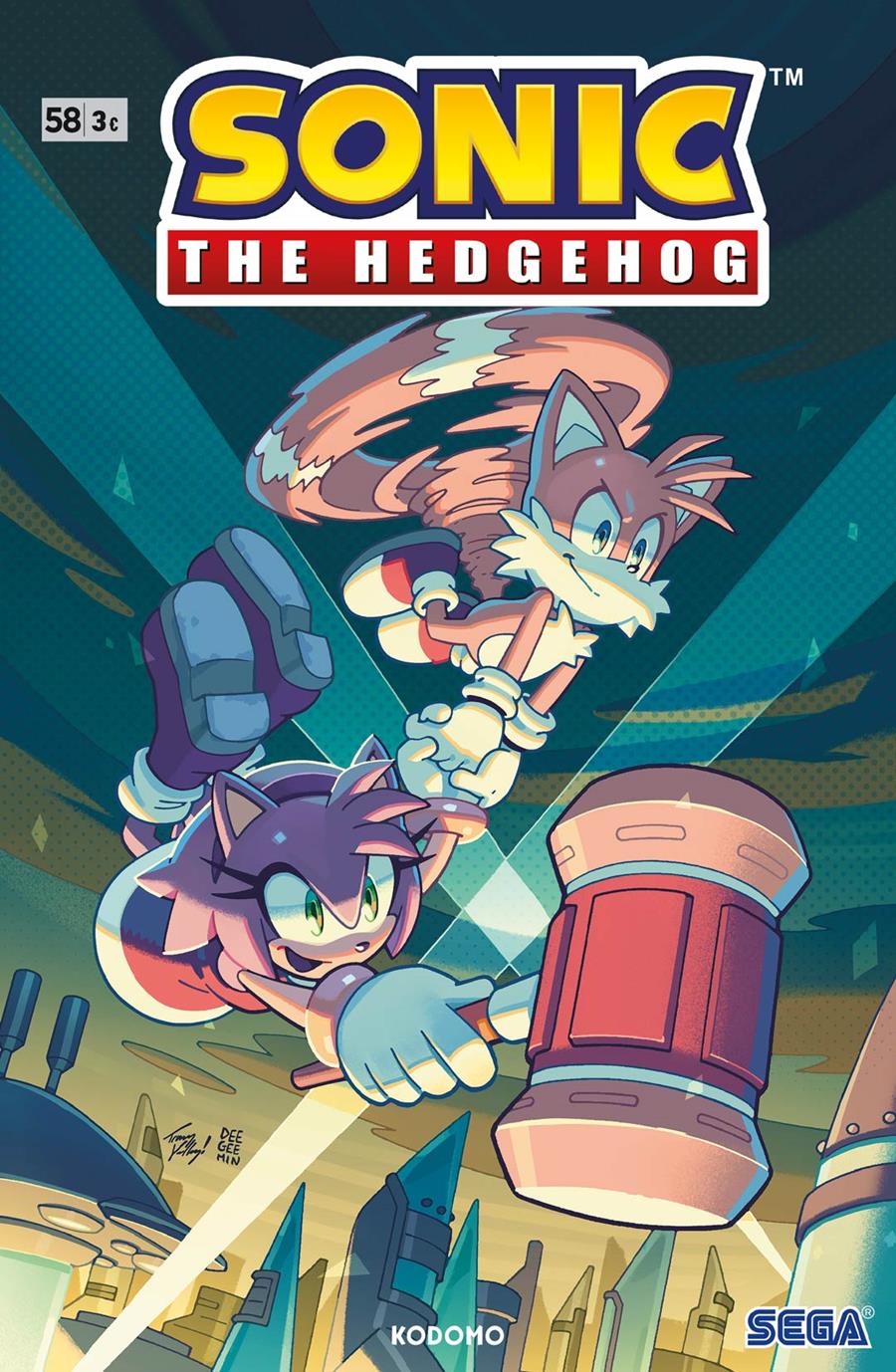 Sonic The Hedgehog núm. 58 | N0624-ECC23 | Ian Flynn / Thomas Rothlisberger | Terra de Còmic - Tu tienda de cómics online especializada en cómics, manga y merchandising