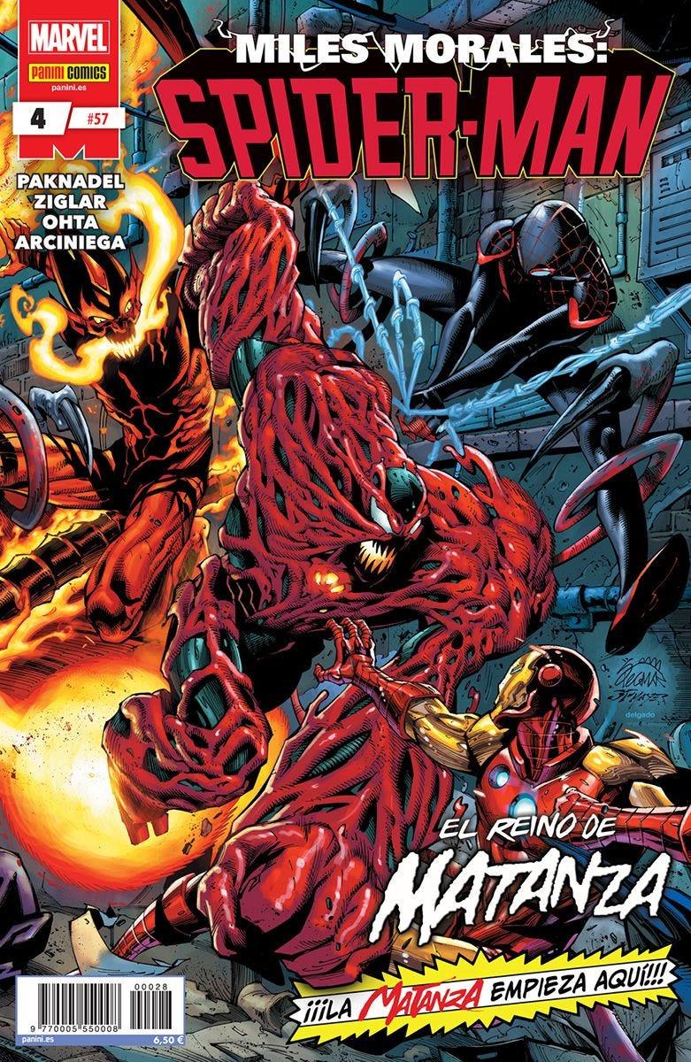 Miles Morales: Spider-Man 4 | N0823-PAN58 | Cody Ziglar, Julius Ohta, Alex Paknadel | Terra de Còmic - Tu tienda de cómics online especializada en cómics, manga y merchandising