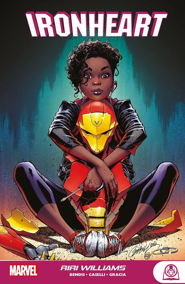 Marvel Young Adults. Ironheart: Riri Williams | N1123-PAN44 | Marte Gracia, Brian Michael Bendis, Stefano Caselli | Terra de Còmic - Tu tienda de cómics online especializada en cómics, manga y merchandising