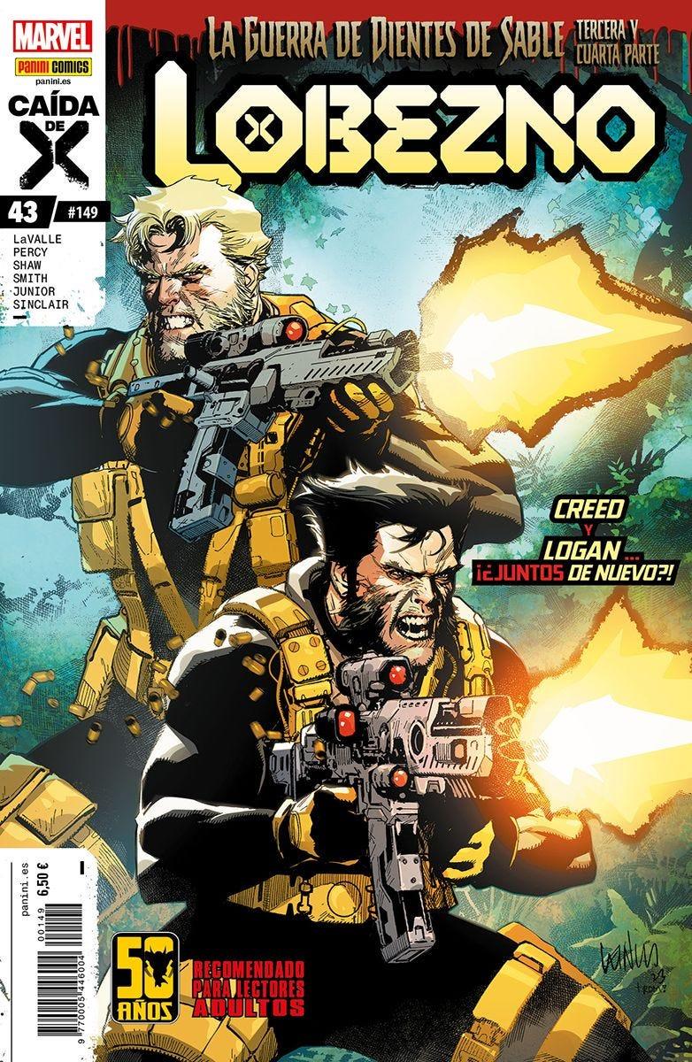 Lobezno 43 | N0524-PAN56 | Geoff Shaw, Victor LaValle, Cory Smith, Benjamin Percy | Terra de Còmic - Tu tienda de cómics online especializada en cómics, manga y merchandising