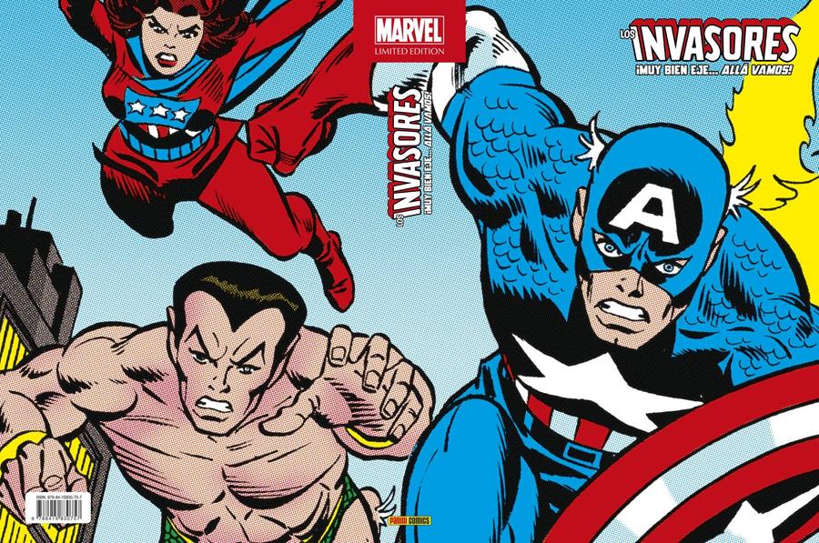 Marvel Limited Edition.  Los Invasores 1 | N0116-PAN00 | Roy Thomas, Frank Robbins y Don Heck | Terra de Còmic - Tu tienda de cómics online especializada en cómics, manga y merchandising