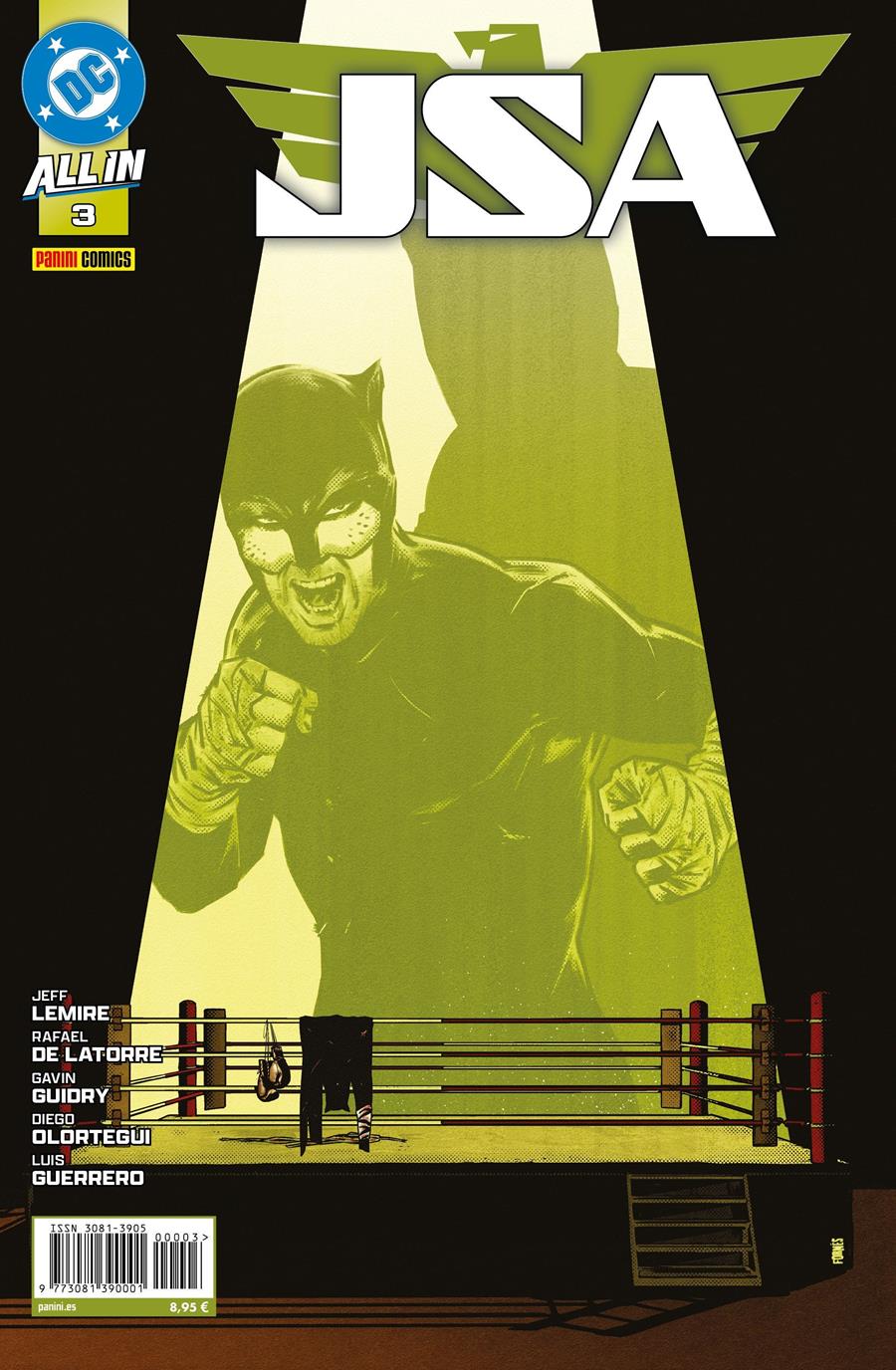 All In JSA 3 | N0126-PAN52 | Gavin Guidry, Diego Olórtegui, Rafael De Latorre, Jeff Lemire | Terra de Còmic - Tu tienda de cómics online especializada en cómics, manga y merchandising