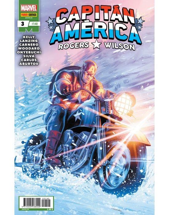 Rogers / Wilson: Capitán América 3 | N1122-PAN58 | R.B. Silva, Carmen Carnero, Tochi Onyebuchi, Collin Kelly, Jackson Lanzing | Terra de Còmic - Tu tienda de cómics online especializada en cómics, manga y merchandising