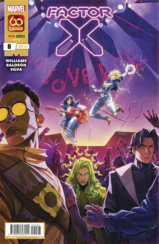 Factor-X 8 | N0921-PAN37 | Leah Williams, David Baldeón | Terra de Còmic - Tu tienda de cómics online especializada en cómics, manga y merchandising