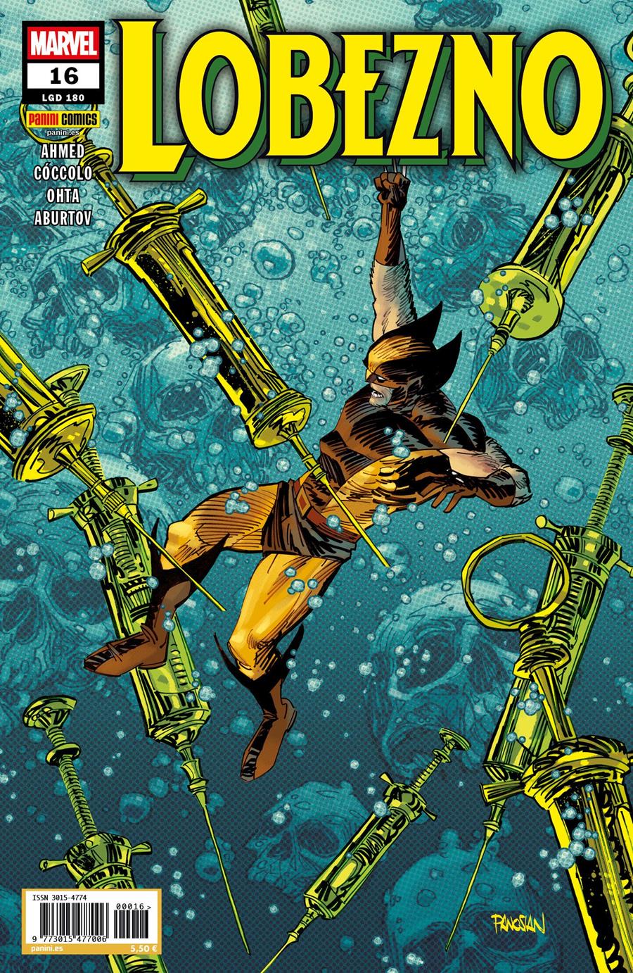 Lobezno 16 | N1226-PAN08 | Julius Ohta, Martin Coccolo, Saladin Ahmed | Terra de Còmic - Tu tienda de cómics online especializada en cómics, manga y merchandising
