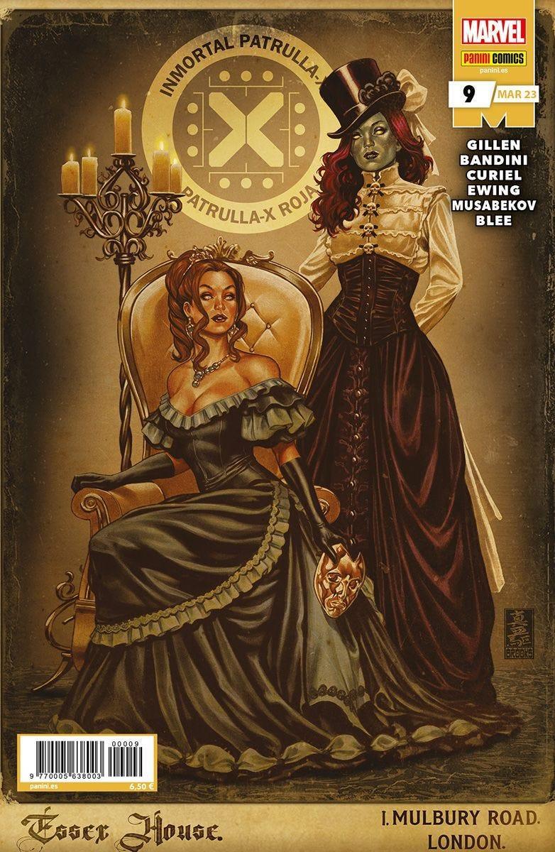 Inmortal Patrulla-X 9 | N0323-PAN63 | Madibek Musabekov, Michele Bandini, Al Ewing, Kieron Gillen | Terra de Còmic - Tu tienda de cómics online especializada en cómics, manga y merchandising
