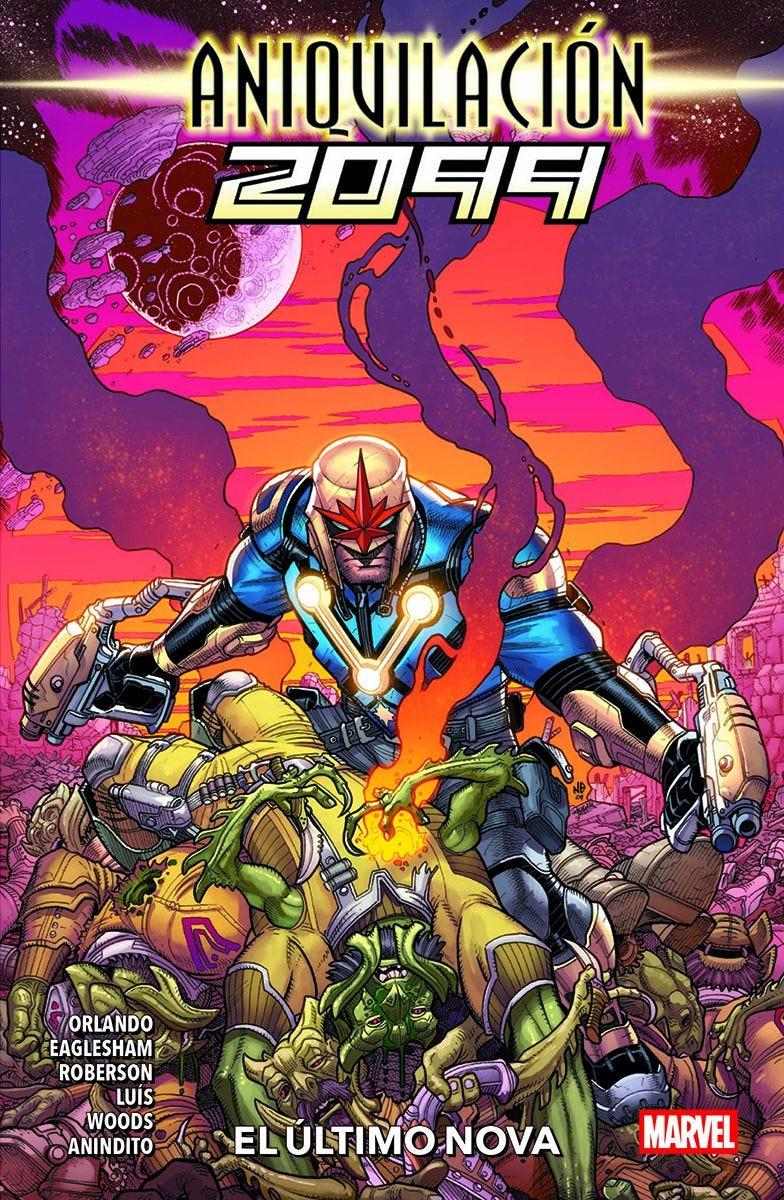 Aniquilación 2099 | N0625-PAN24 | Dale Eaglesham, José Luis, Steve Orlando, Ibraim Roberson, Ario Anindito, Pete Woods | Terra de Còmic - Tu tienda de cómics online especializada en cómics, manga y merchandising