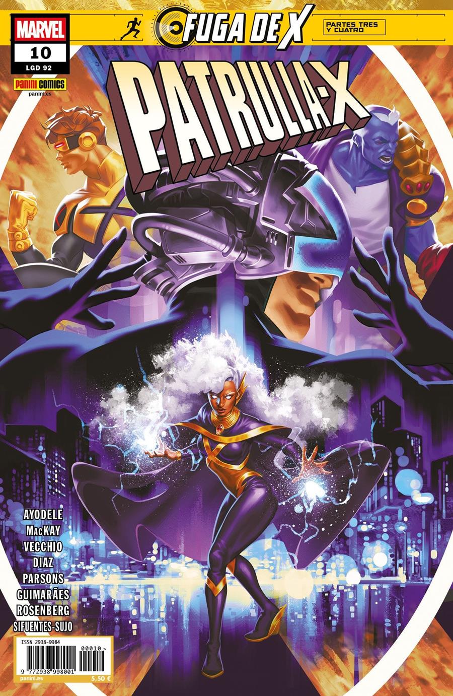 Patrulla-X 10 | N0725-PAN83 | Netho Diaz, Murewa Ayodele, Jed Mackay, Lucas Werneck | Terra de Còmic - Tu tienda de cómics online especializada en cómics, manga y merchandising
