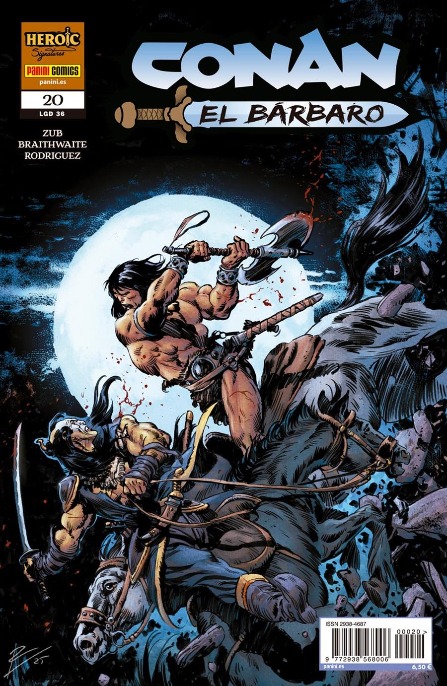 Conan el Bárbaro 20 | N1026-PAN08 | Doug Braithwaite, Jim Zub | Terra de Còmic - Tu tienda de cómics online especializada en cómics, manga y merchandising