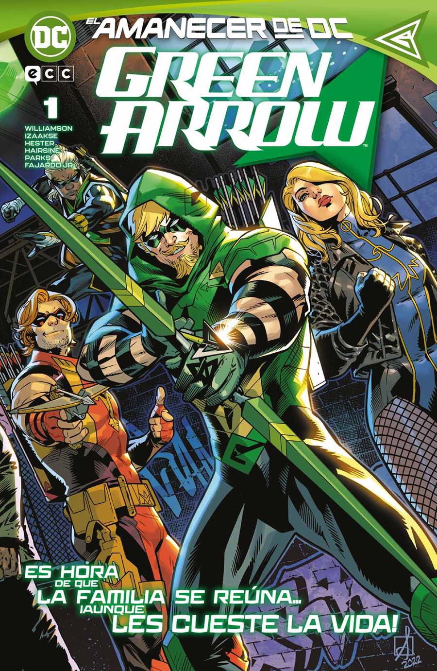 Green Arrow núm. 01 | N0524-ECC14 | Joshua Williamson / Phil Hester / Sean Izaakse | Terra de Còmic - Tu tienda de cómics online especializada en cómics, manga y merchandising