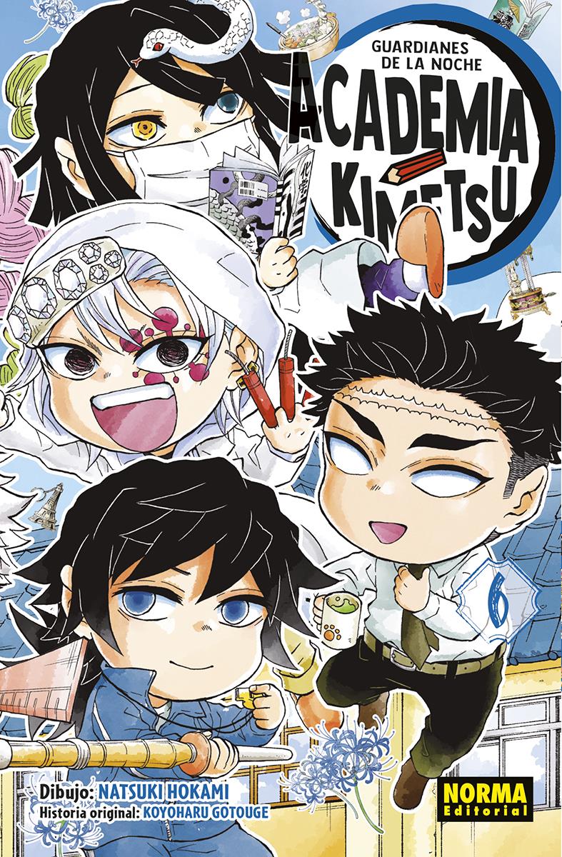 Guardianes de la noche. Academia Kimetsu 06 | N0525-NOR18 | Koyoharu Gotouge, Natsuki Hokami | Terra de Còmic - Tu tienda de cómics online especializada en cómics, manga y merchandising