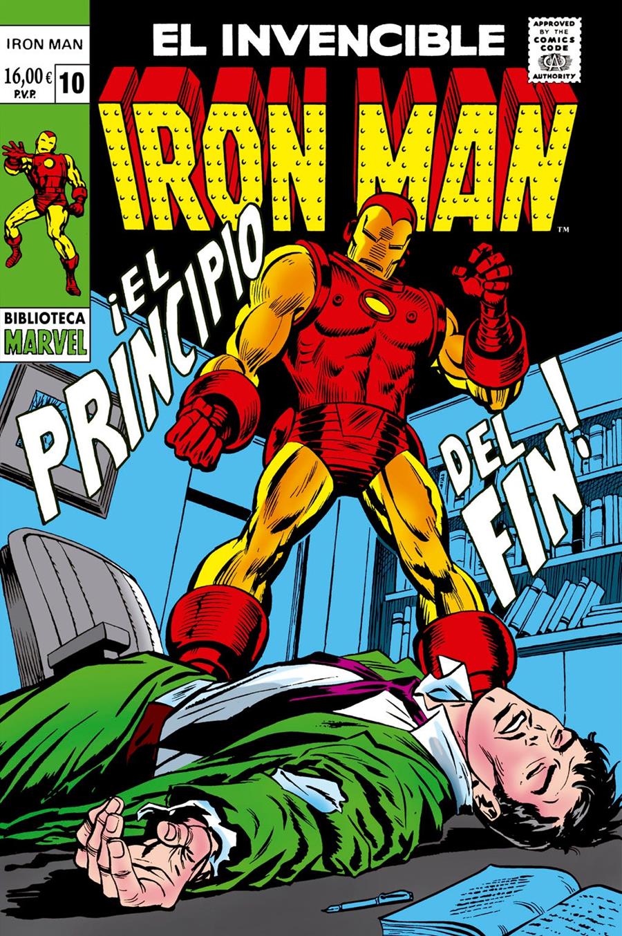 Biblioteca Marvel. El Invencible Iron Man 10 | N0826-PAN48 | Archie Goodwin, George Tuska | Terra de Còmic - Tu tienda de cómics online especializada en cómics, manga y merchandising